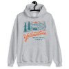 Yellowstone National Park Unisex Sport Gray Hoodie