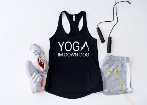 Yoga Im Down Dog Tank Top