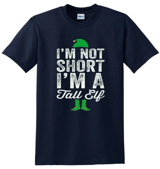 I'M Not Short I'M A Tall Elf Men's T-Shirt