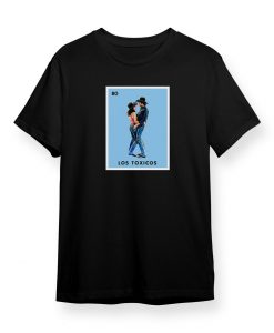 Los Toxicos Bud & Sissy Urban Cowboy Loteria Card T-Shirt