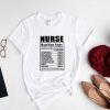 Nutrition Facts Nurse Shirt