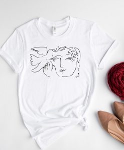 Picasso Dove and Woman Shirt