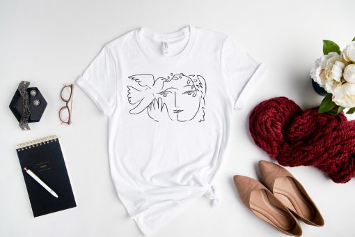 Picasso Dove and Woman Shirt