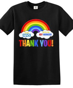 Thank You To NHS Rainbow Men's T-Shirt