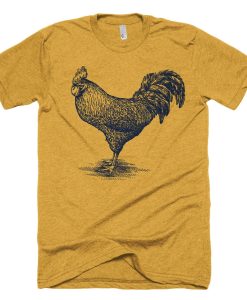 Vegan Farm Animal Rooster Rescue Shirt