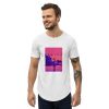 Venice Beach Men's Curved Hem T-Shirt