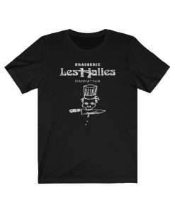 Vintage Looking Brasserie Les Halles T-shirt