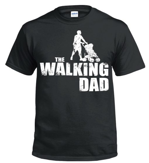 Walking Dad Men's T-Shirts