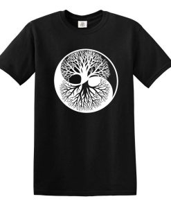 YIN YANG YGGDRASIL Tree Men's T-Shirt