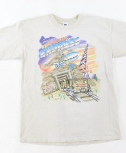 98 Six Flags Fiesta Texas Road Runner Express T-Shirt
