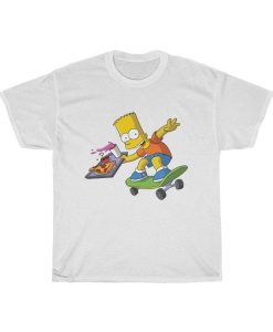 Bart Simpson Skate T-Shirt