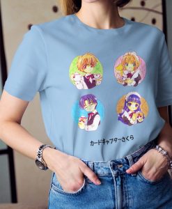 Cardcaptor Sakura Characters Shirt