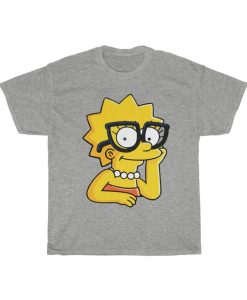 Lisa Simpsons The Geek Party T-Shirt