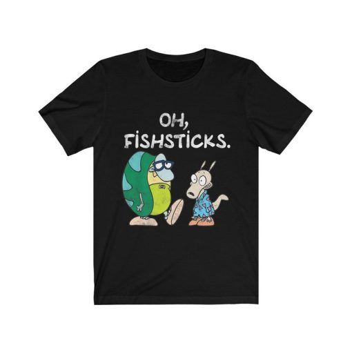 Rocko's Modern Life Filburt and Rocko Fishsticks T-Shirt