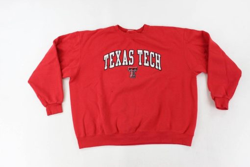 Texas Tech Embroidered Sweatshirt