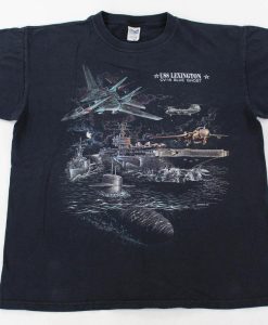 USS Lexington CV-16 Blue Ghost T-Shirt