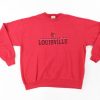 University of Louisville Embroidered Sweatshirt