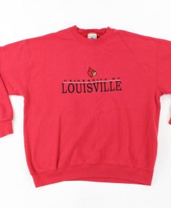 University of Louisville Embroidered Sweatshirt