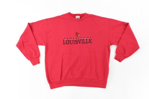 University of Louisville Embroidered Sweatshirt