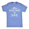 Hiking Dad Mens Camping T Shirt