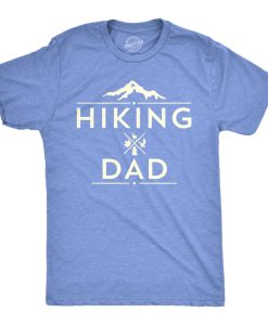 Hiking Dad Mens Camping T Shirt