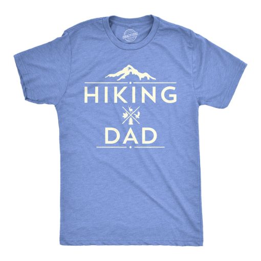 Hiking Dad Mens Camping T Shirt