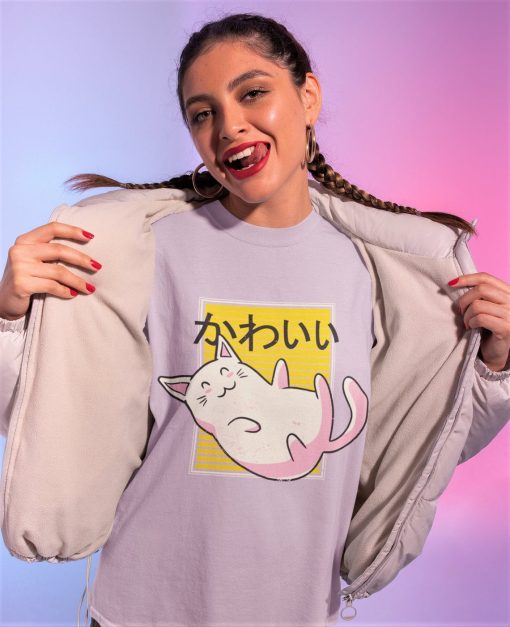 Japanese Kawaii Cat Shirt