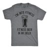 Mens Fitness Beer T shirt