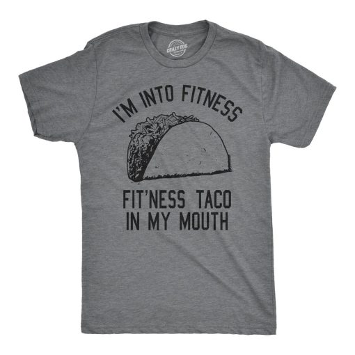 Mens Fitness Taco T shirt