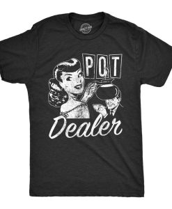 Pot Dealer Vintage Mens Shirt