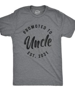 Promoted To UNCLE 2021 Shirt