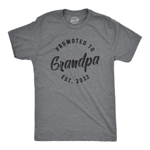 Promoted to Grandpa Est. 2022 Shirt