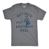 Retirement Mens Fishing Shirt