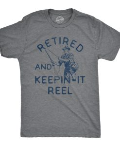 Retirement Mens Fishing Shirt