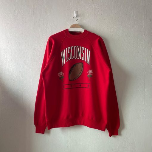 Vintage 1994 University of Wisconsin Football Crewneck Sweatshirt