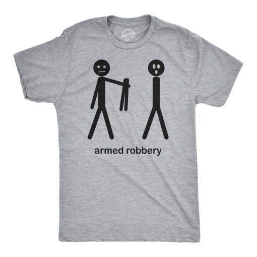 Armed Robbery Stick figure shirt