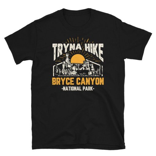 Bryce Canyon National Park Hiking Short-Sleeve Unisex T-Shirt