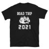 Camping 2021 Motorhome Road Trip US National Park Short-Sleeve Unisex T-Shirt