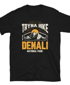 Denali National Park Hiking Short-Sleeve Unisex T-Shirt