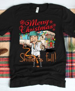 Merry Christmas Cousin Eddie Shitters Full T-Shirt