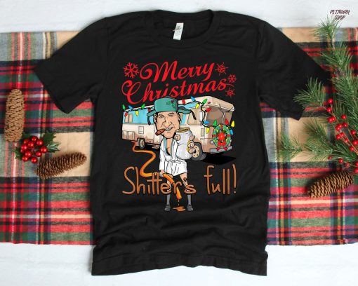 Merry Christmas Cousin Eddie Shitters Full T-Shirt