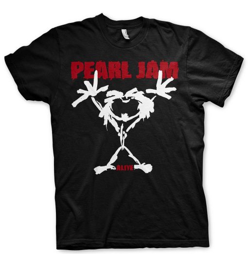 Pearl Jam Ten Logo Eddie Vedder Rock Official Tee T-Shirt