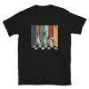 Retro Queen King and Knight Chess Short-Sleeve Unisex T-Shirt