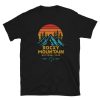 Rocky Mountains Retro Sunset I National Park I Nature Hiker and WIldlife Shirt