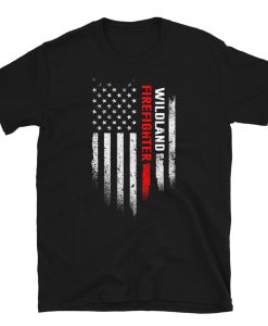 Wildland Firefighter I US Flag T-Shirt