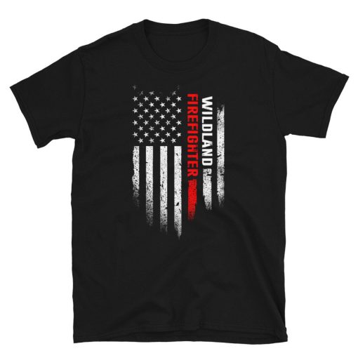 Wildland Firefighter I US Flag T-Shirt