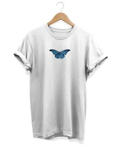 Blue Butterfly Shirt