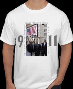 Collectible Autographed By Rudy Giuliani 9 11 20th Anniversary T-Shirt