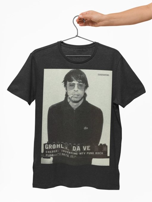 Dave Grohl Mugshot T Shirt