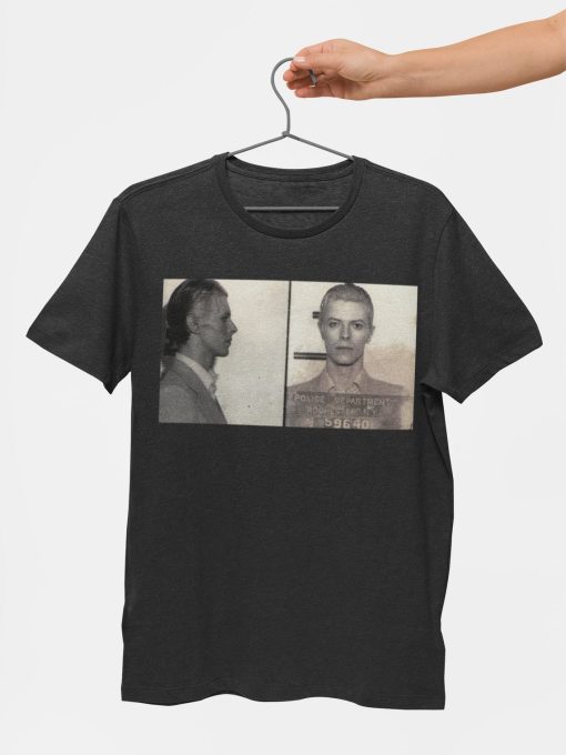 David Bowie Mugshot T Shirt